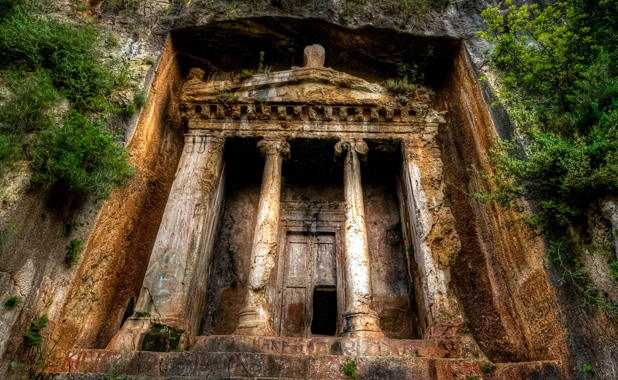 Fethiye cliff tombs